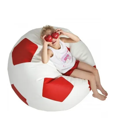 Merak Home Lazy bag lopta, Bijela