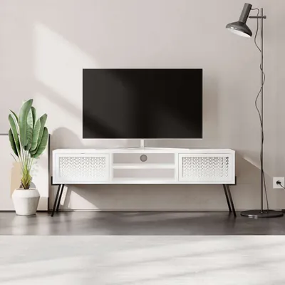 Prado Komoda za TV Naive, Bijela