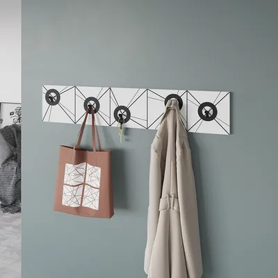 Prado Vješalica Vizy bijela