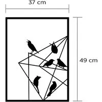 Prado Zidna dekoracija Birds on wire