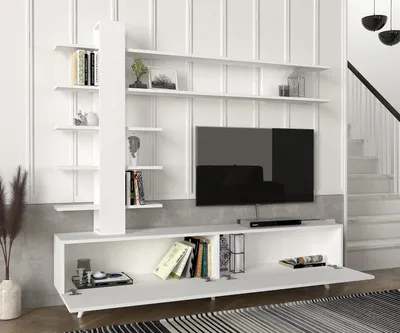 Prado Komoda za tv Aleyna bijela