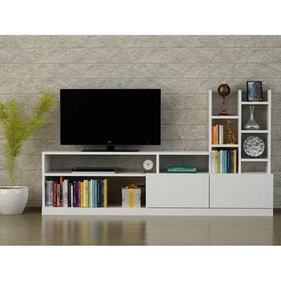 Prado Komoda za tv Dolunay bijela
