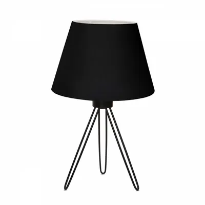 Stolna lampa Monolit crna