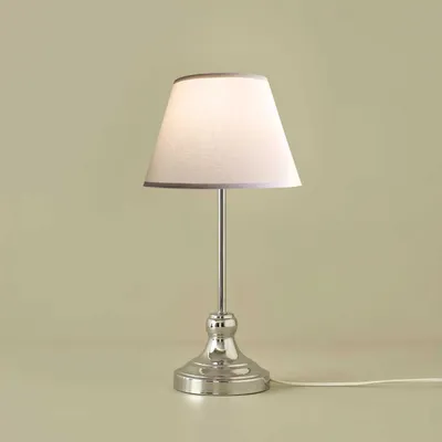 Stolna lampa Silver krem