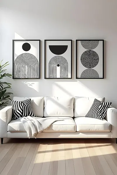 Set zidne slike 3/1 Geometric