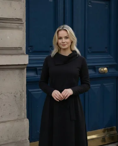ALLURE Ženska haljina Anita, crna