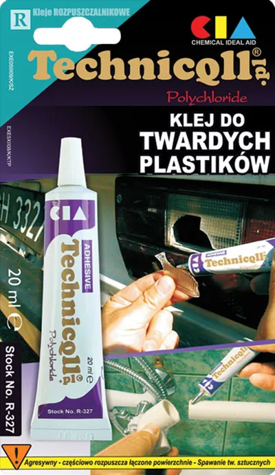 R-327 Ljepilo za tvrdu plastiku 20ml