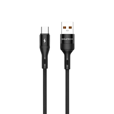USB na C kabel Gigatech 3 metra, crni