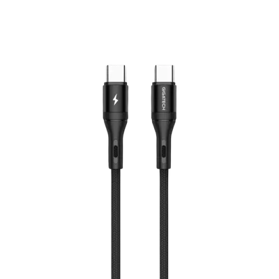 C na C kabel Gigatech 3 metra, 60W, crni