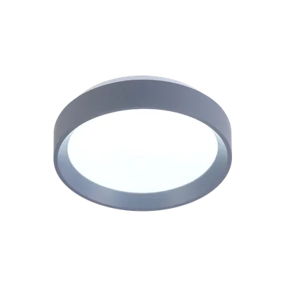 LED plafonjera Green Tech, 12W, 4000K, IP20, plava, promjer 25,8