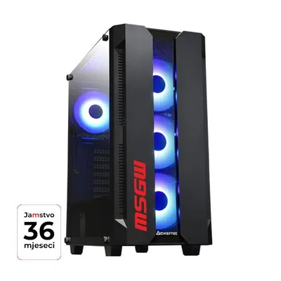Gaming racunar Ryzen 5 5500 1T SSD 16GB RAM RTX 5050 Grafika 8GB GDDR6