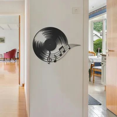 METALLON HOME Zidna dekoracija Musicana
