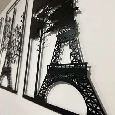 METALLON HOME Zidna dekoracija Paris