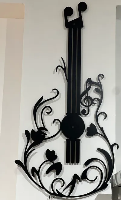 METALLON HOME Zidna dekoracija Guitar