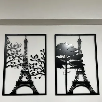 METALLON HOME Zidna dekoracija Paris