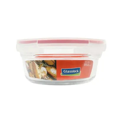 Vatrostalna staklena posuda s poklopcem 850 ml