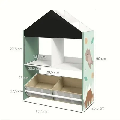 KINDER HOME Dječija polica za igračke