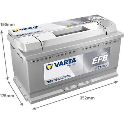 VARTA Akumulator Dynamic EFB 12V 95Ah 850A (N95)