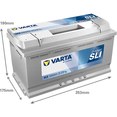 VARTA Akumulator Dynamic SLI 12V 100Ah 830A (H3)
