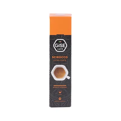Gise Caffe Scirocco kapsule za kafu, 10 kapsula, 8g