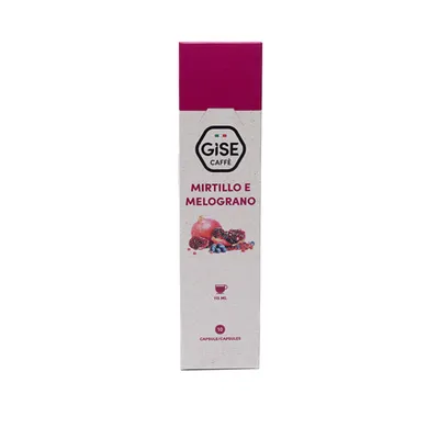 Gise Caffe Čaj od borovnice i nara kapsule,10 kapsula,14g