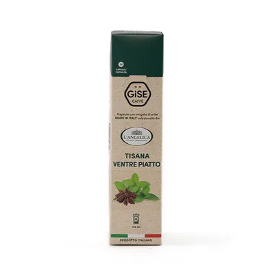Gise Caffe Čaj ravan trbuh, 10 kapsula, 2g