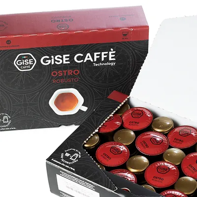 Gise Caffe Ostro kapsule za kafu,48 kapsula,8g