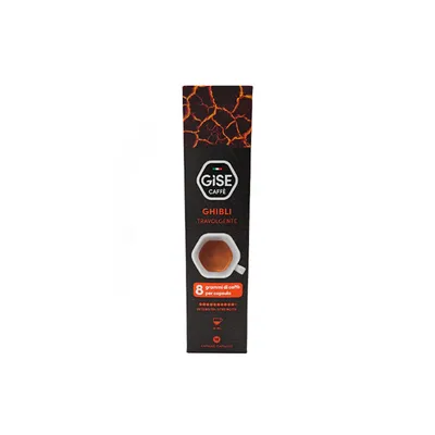 Gise Caffe Ghilbi kapsule za kafu, 10 kapsula, 8g