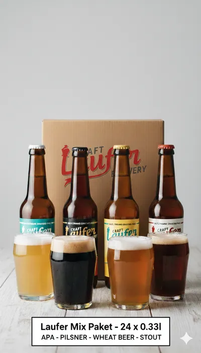 Laufer Mix paket - Kompletna kolekcija zanatskih piva 24x0.33l