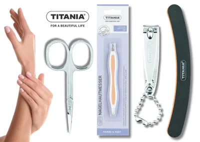 Titania set za manikir i njegu noktiju