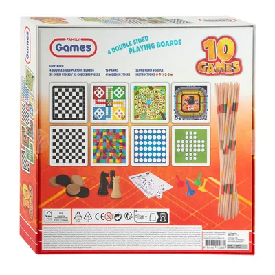 Set društvene igre 10u1