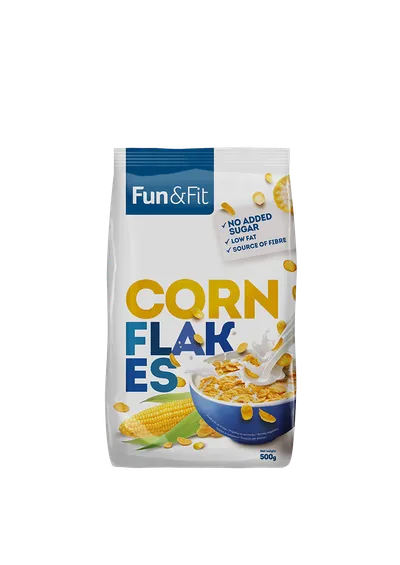 FUN&FIT Kukuruzne pahuljice, 500g