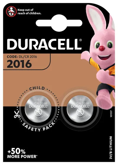 DURACELL coin baterije LM 2016