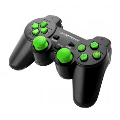 ESPERANZA Joystick za igre EGG107G crna i zelena