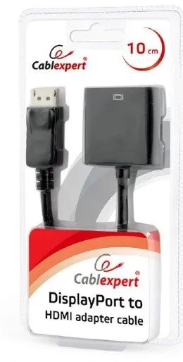 GEMBIRD Adapter DisplayPort na HDMI, AB-DPM-HDMIF-002 crni