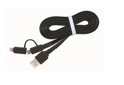 Gembird USB kabl USB A Micro-USB B/Lightning Black