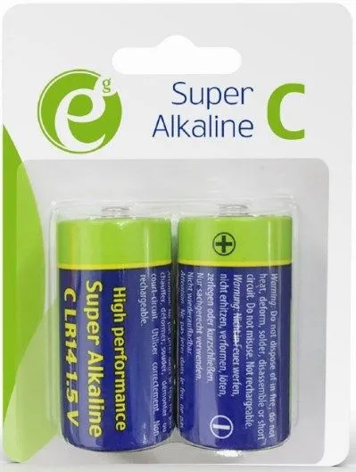 GEMBIRD alkalna baterija 1.5V pakovanje od 2 ENERGENIE TYPE-C EG-BA-LR14-01