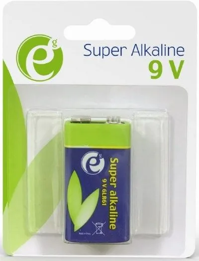 GEMBIRD alkalna baterija 9V ENERGENIE EG-BA-6LR61-01