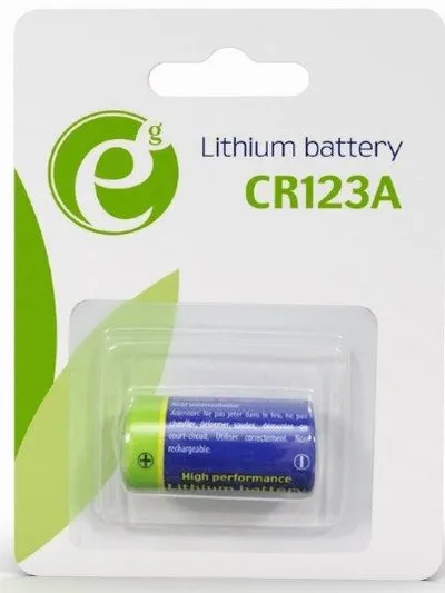 GEMBIRD Litijumska baterija 3V ENERGENIE CR123 EG-BA-CR123-01