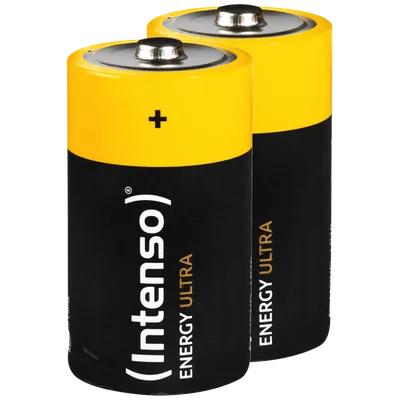 (INTENSO) Alkalna baterija LR20/D 1,5 V 2 kom
