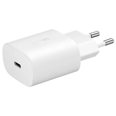SAMSUNG adapter za mobilni telefon TA800 brzi 25W bijeli