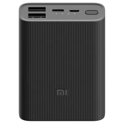 Xiaomi Mi 3 BHR4412GL Ultra compact Eksterna baterija, Crni