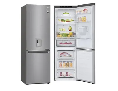 LG Kombinovani frižider GBF 61 PZЈMN, Sivi