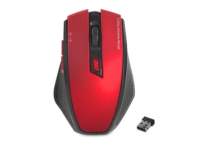 EVEREST miš SMW-777 USB bežični crveni (23573)