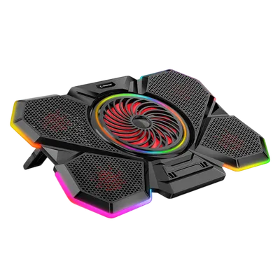 RAMPAGE NB Gaming hladnjak S47 Coolflow sa 1x RGB ventilatorom do 17.3"