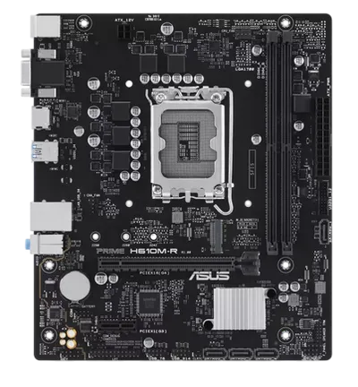 ASUS matična ploča Prime H610M-R SI LGA1700 DDR5 5600MHz M.2 DP/HDMI/VGA