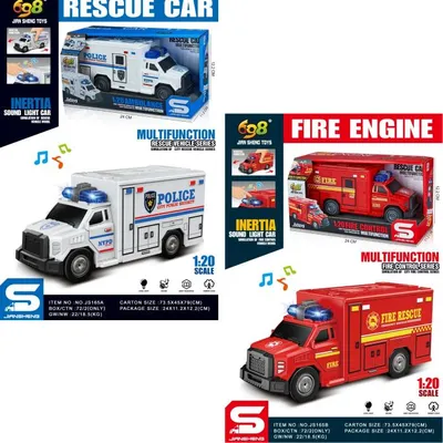 Megga Play Igračka auto Emergency 1:20 JS165 A-B