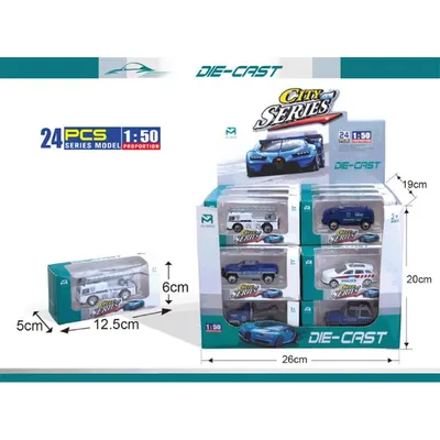 Megga Play Igračka metalni auto 1:50 JM503-B
