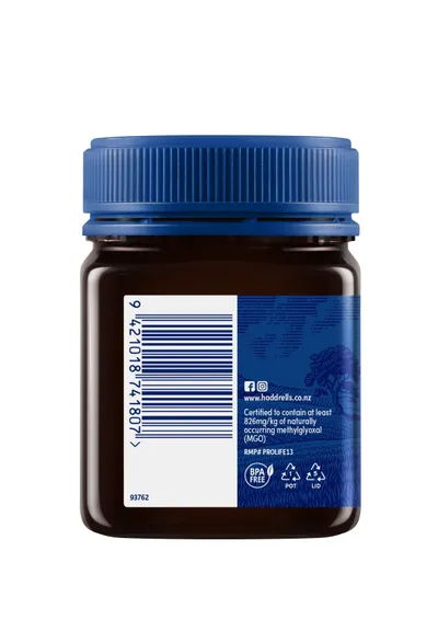 Haddrellov med Manuka UMF 20+, MGO 850+, 250 g