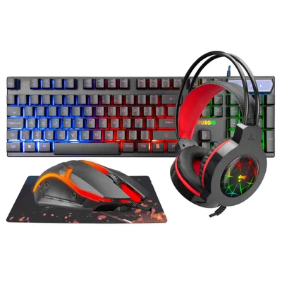 Fuego gejmerska tastatura GS91 4u1